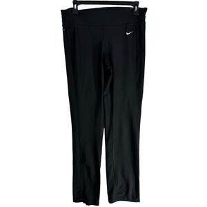 Nike Pants Women Size S Black Slim Fit Training DriFit Athleisure Yoga 472351010
